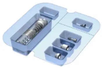 neoss 15347 ProActive Implants and Healing Abutments - Soft tissue closure