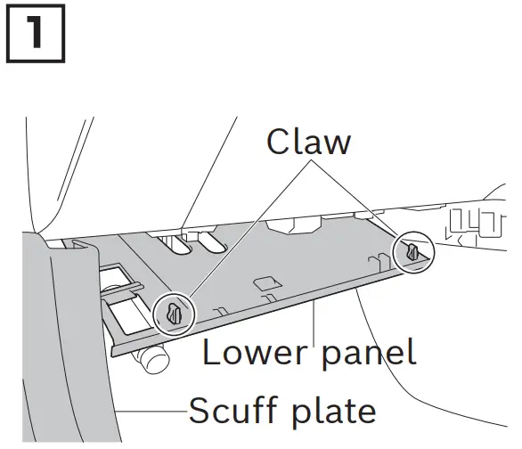 Removing the glove box