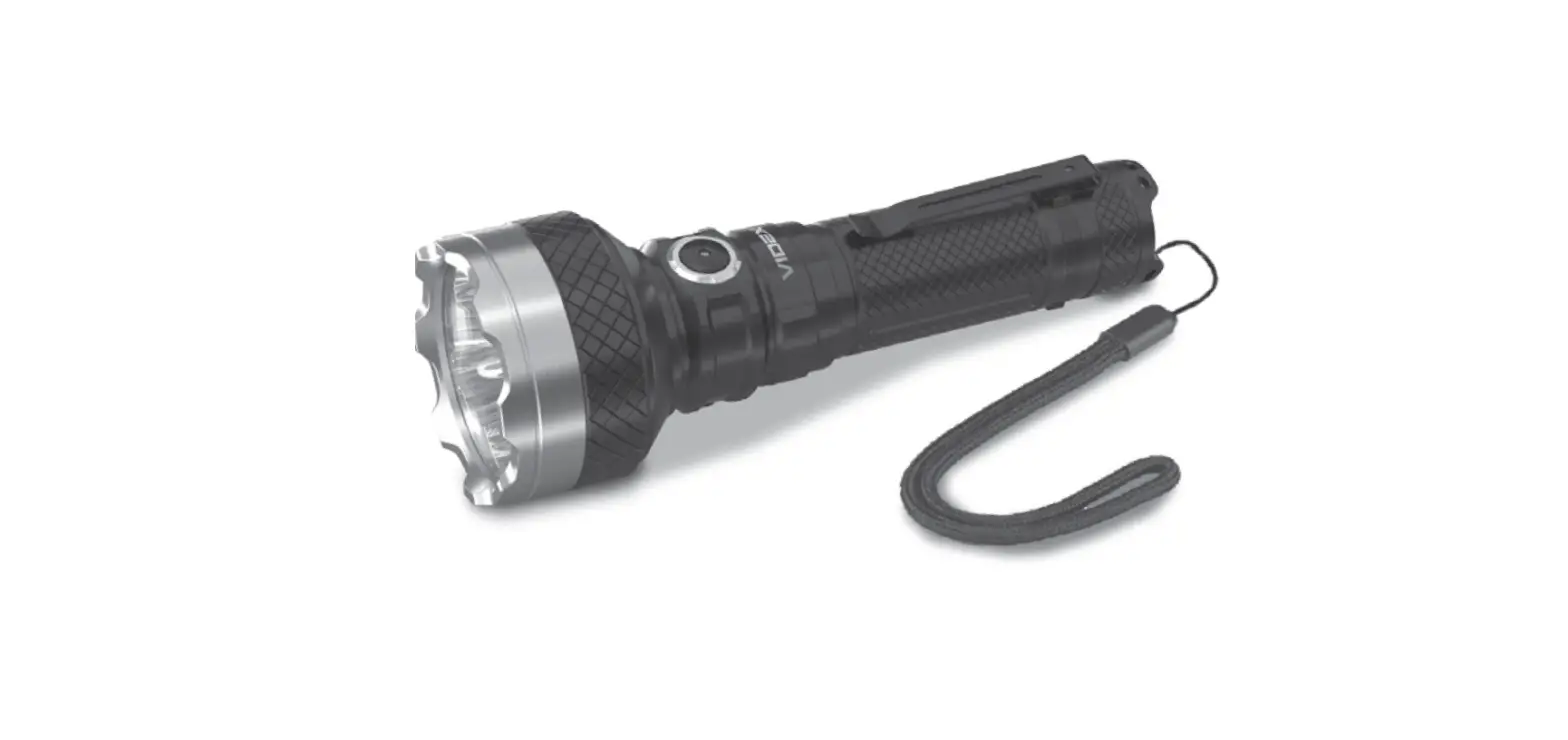Videx Vlf-a505с High Power Rechargeable Led Flashlight User Manual