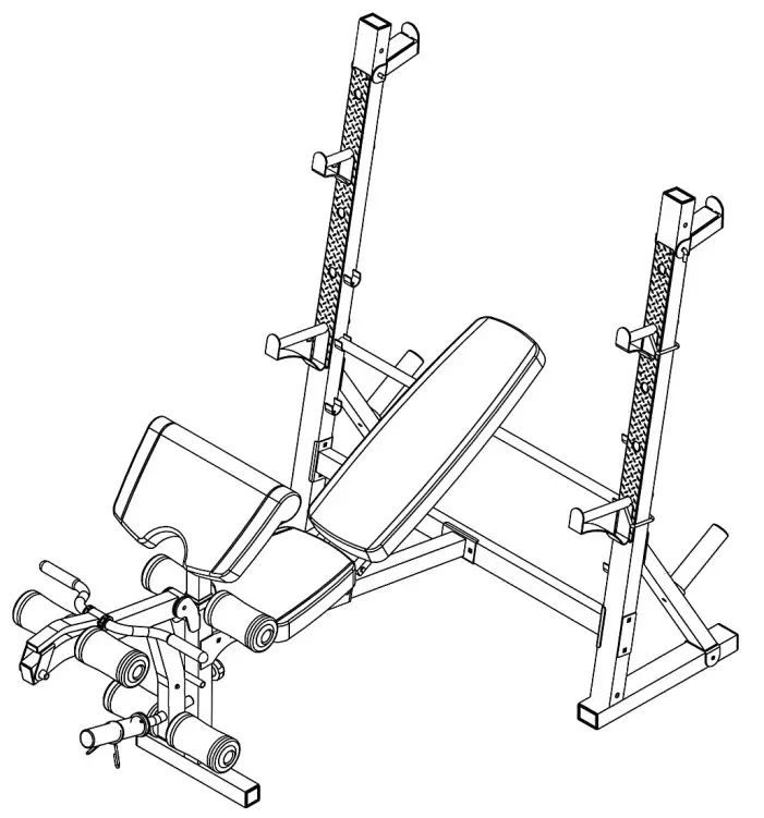 MARCY CLUB OLYMPIC BENCH MKB-957