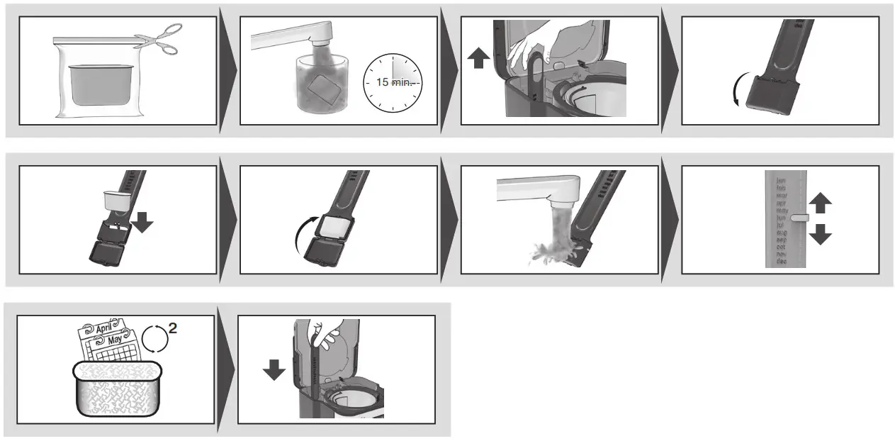 BRAUN OptiBrew Coffee Maker KF -- Installing