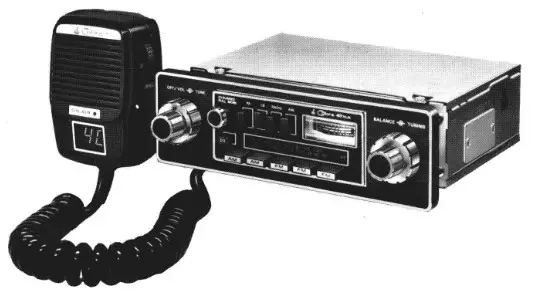 Cobra 47XLR In-Dash 40-Channel-- Mobile Transceiver