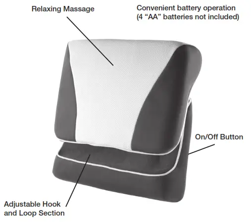 Homedics LUV-200 Adjustable Height Lumbar Massager Instruction - Maintenance