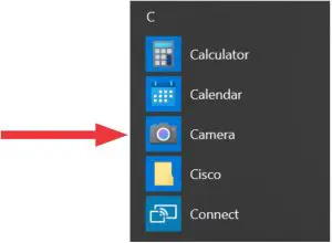 How to access your webcam settings