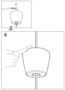 IKEA FOTO Aluminium Pendant Lamp -- 09