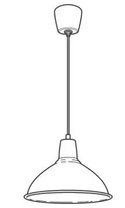 IKEA FOTO Aluminium Pendant Lamp -- Pendant Lamp