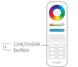 MiBOXER 8 Zone RGB CCT Remote Controller FUT089 - Linking Instructions 2