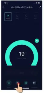 MOMAX AP7S Ultra-Air Plus IoT UV Hot and Cool Purifying Fan - Oscillation