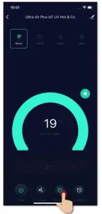 MOMAX AP7S Ultra-Air Plus IoT UV Hot and Cool Purifying Fan - UV-C Light