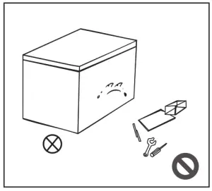 Midea 351201 Chest Fridge Freezer 198L---Authorized