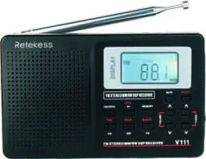 RETEKESS V111 Portable Digital Shortwave Radio