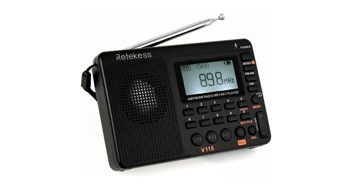 Retekess V111 Portable Digital Shortwave Radio User Manual