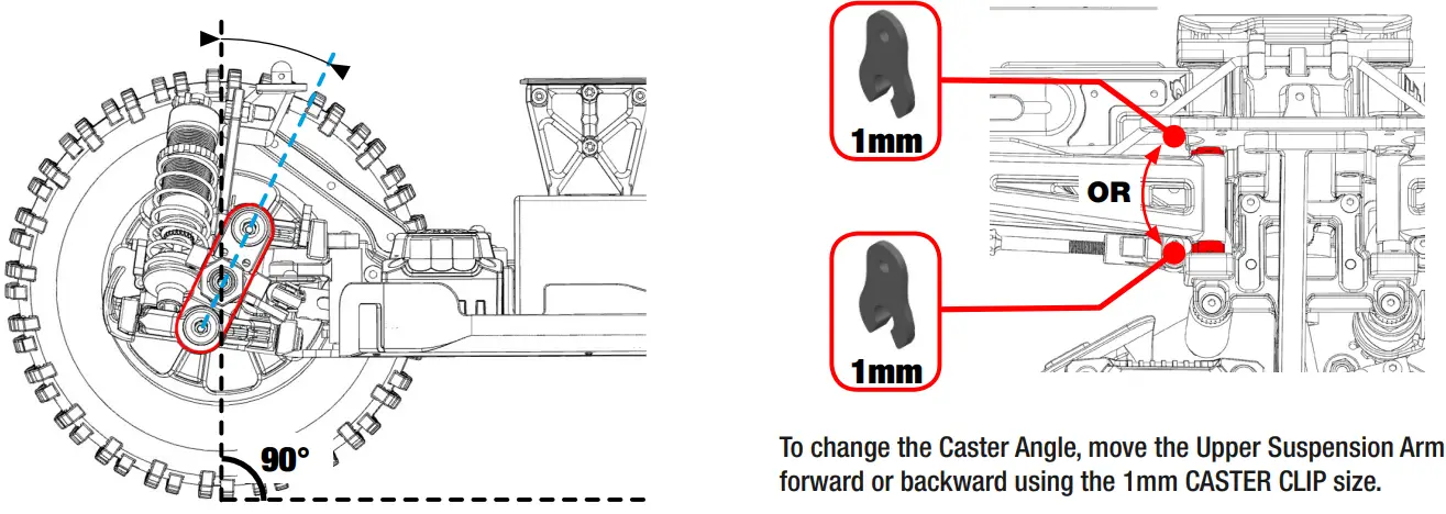 varioprop S2R 2.4GHz Digital Radio Control System-FRONT CASTER