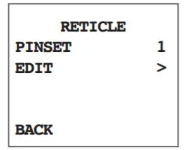 COVERT ThermX TRF1600 Thermal Rangefinder - RETICLE 1