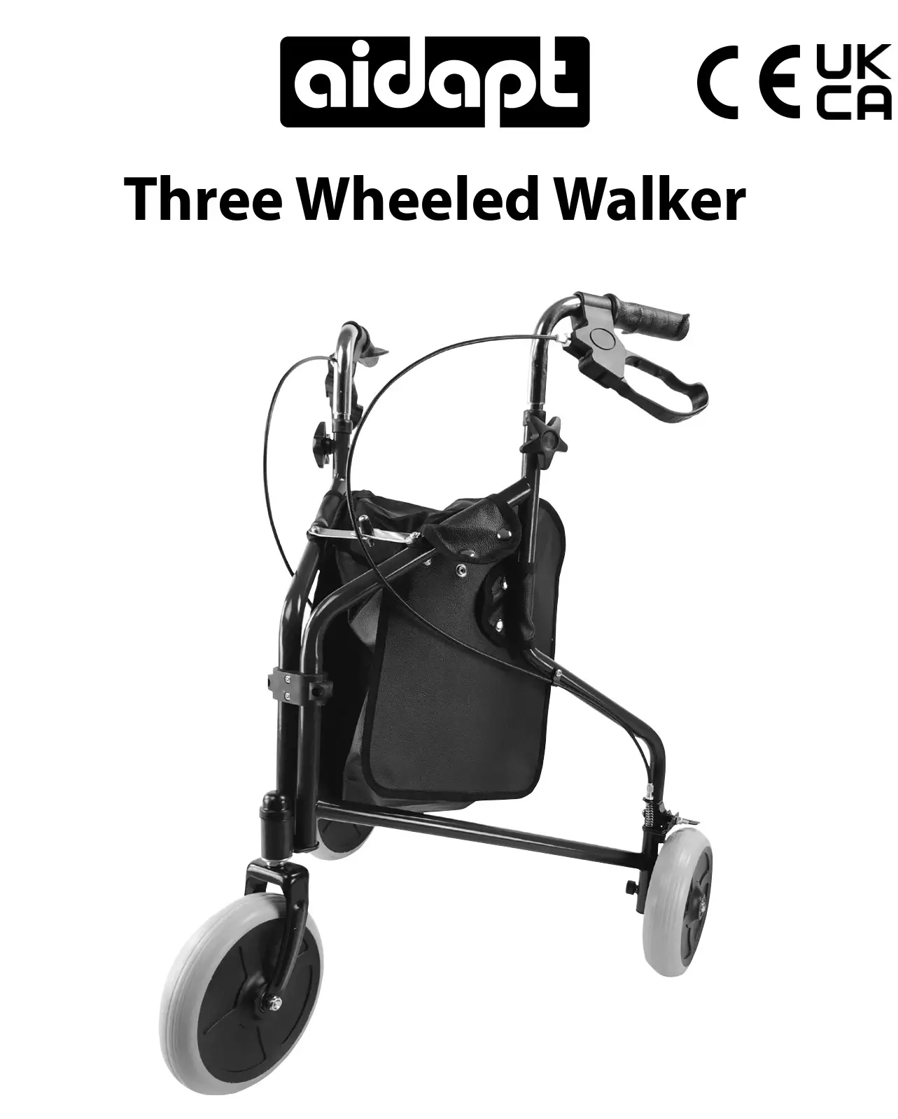 aidapt VP174SS Three Wheeled Walker Instruction Manual