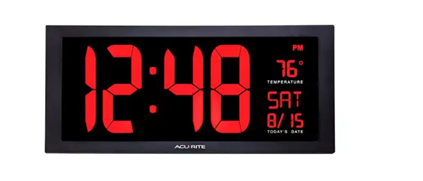 Accurite Digital Clock Instruction Manual