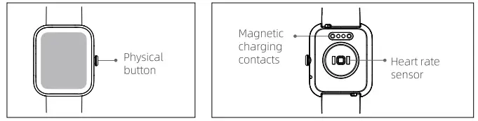 Shenzhen Do Intelligent Technology ID206 Mini Smart Watch Heart Rate Alexa Voice -fig1