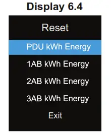 Infra Power HP24C13 20A 3 Phase 208V MK Metered PDU - Reset 1