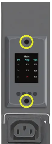 Infra Power HP24C13 20A 3 Phase 208V MK Metered PDU - Step 3