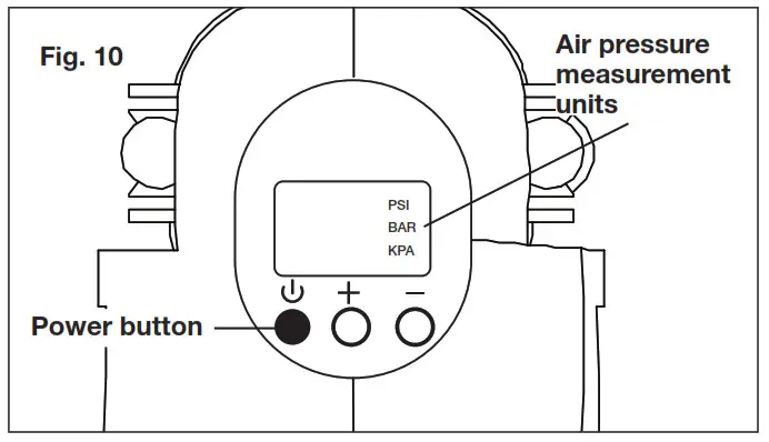 SUNJOE 24V-AJC-CT Cordless Air Compressor Tool Only - Digital Gauge 1