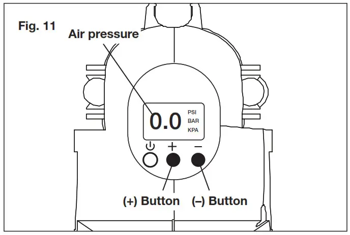 SUNJOE 24V-AJC-CT Cordless Air Compressor Tool Only - Digital Gauge 2