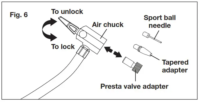 SUNJOE 24V-AJC-CT Cordless Air Compressor Tool Only - Inflating with the Air Hose 3