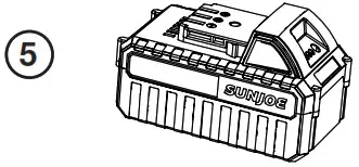 SUNJOE 24V-AJC-CT Cordless Air Compressor Tool Only - Optional Accessories 5