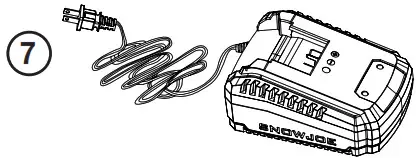 SUNJOE 24V-AJC-CT Cordless Air Compressor Tool Only - Optional Accessories 7