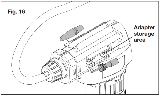 SUNJOE 24V-AJC-CT Cordless Air Compressor Tool Only - Storage 2
