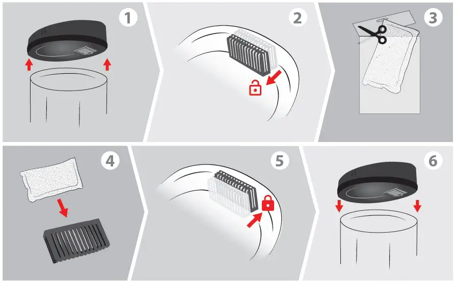iTouchless MT13RB 13 Gallon Sensor Trash Can-7