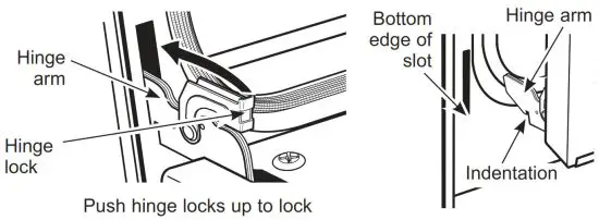 GE APPLIANCES Inch Built-In Twin Flex Convection - lock