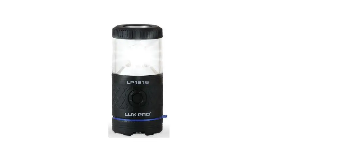 Luxpro Lp1515 Rugged Waterproof Led Lantern User Manual