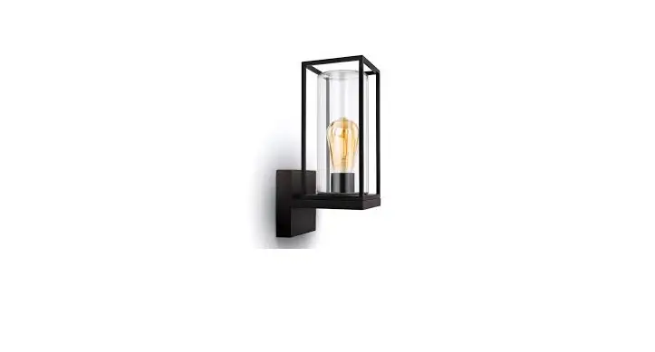 Lutec 5288801412 1-light Black Outdoor Flair Sconce Wall Light Instructions Lutec 5288801412 1-light Black Outdoor Flair Sconce Wall Light Instructions