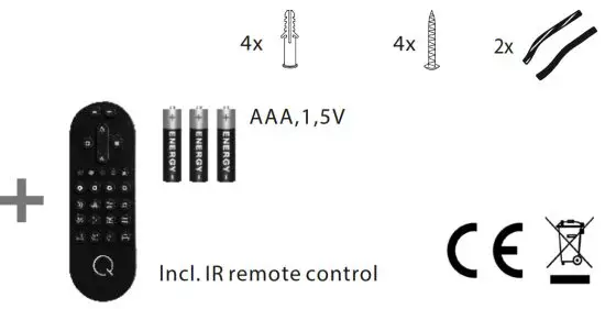 Paul Neuhaus 8416 13 55 LED Ceiling Light - PARTS 1