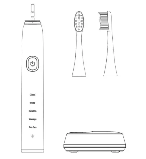 Ulike CB02 Sonic Electric Toothbrush - figure 2