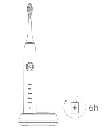 Ulike CB02 Sonic Electric Toothbrush - figure 9