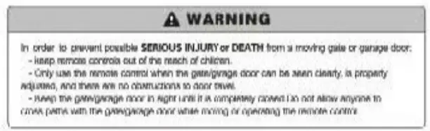 Shanghai Shengzhen Commercial Trade GDR33 Remote Control