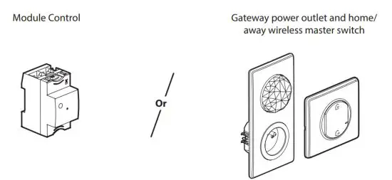 legrand ZLGP15 Wireless and Batteryless 4 Scenes Control