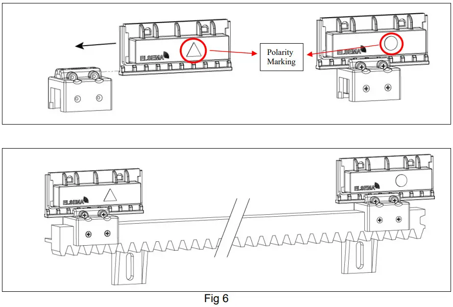 ELSEMA iS2000 iS3000 High Speed Sliding Gate Opener - magnets