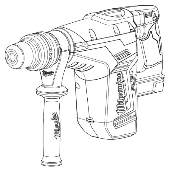 milwaukee 2717-20 M18 Fuel 1-916-Inch Rotary Hammers