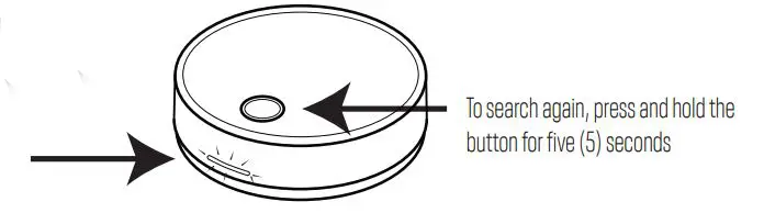 Platin 444-2825 Milan 5.1-Channel WiSA Home Theater System - LED will pulse while connecting a