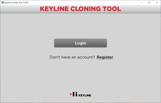 KEYLINE CLONING TOOL ACCOUNT OPENING