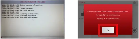 Installing SW 2.60.0, DB 2.37