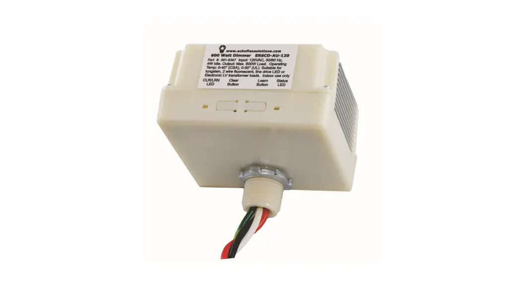 Echoflex Er6cd Phase Adaptive Dimmer Installation Guide