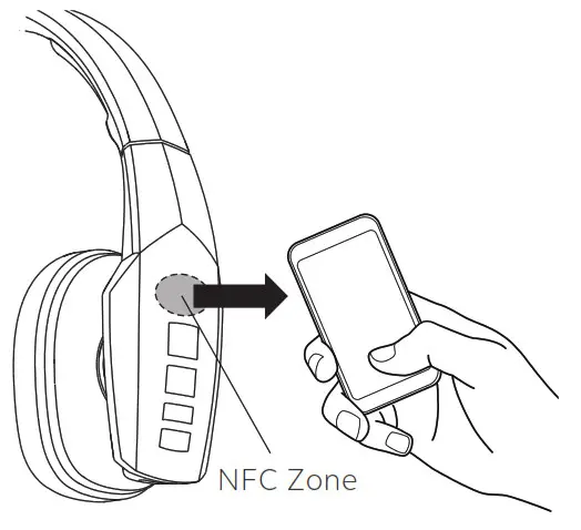 blueparrott Monaural Wireless OnOffStandby