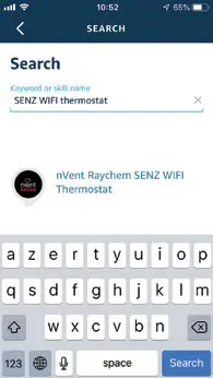 nvent RAYCHEM SENZ Wi-Fi Alexa Setup Apps - figure 3