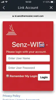 nvent RAYCHEM SENZ Wi-Fi Alexa Setup Apps - figure 5
