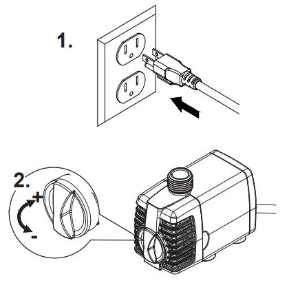 Oase 45414 Fountain Pump - Important
