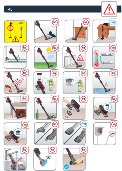 Tefal RH98 Xforce Flex Handstick Cordless - fig14