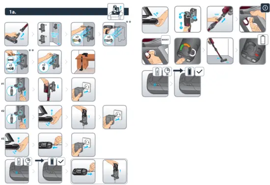 Tefal RH98 Xforce Flex Handstick Cordless - fig2